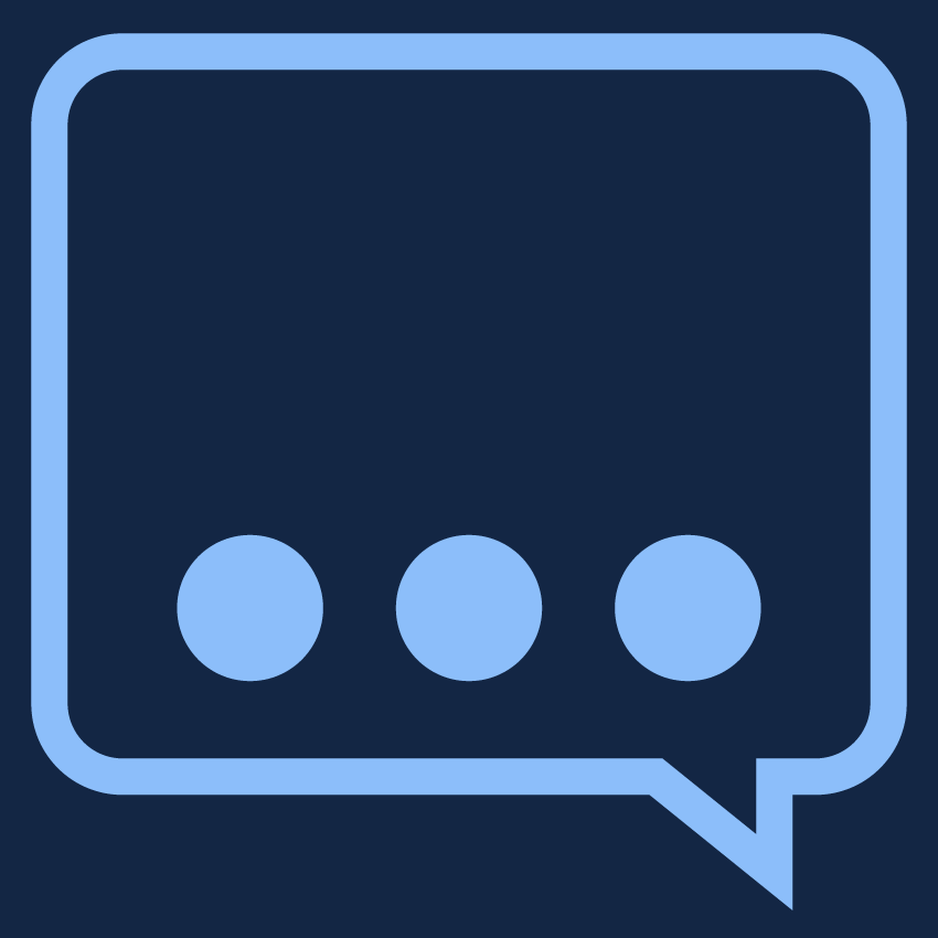 Icon Sprechblase