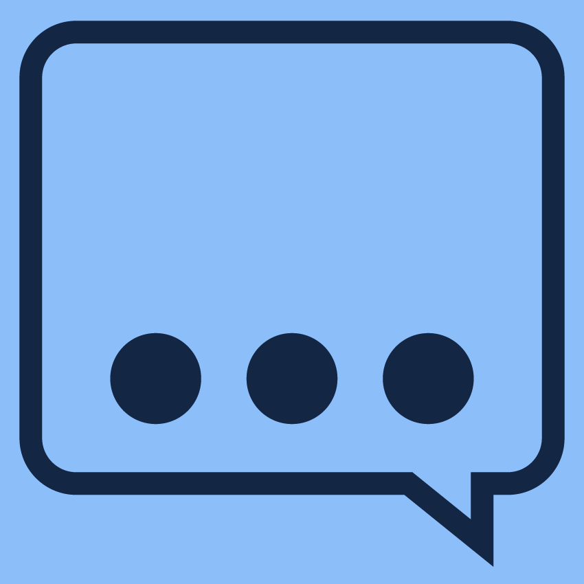 Icon Sprechblase