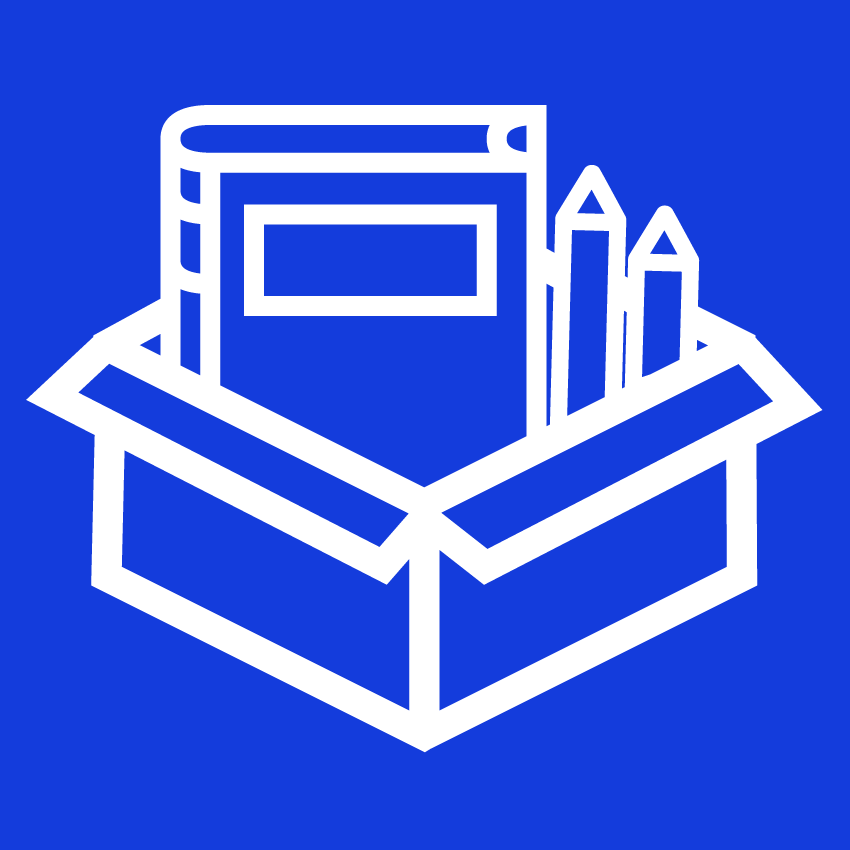 Icon Box mit Unterrichtsmaterial