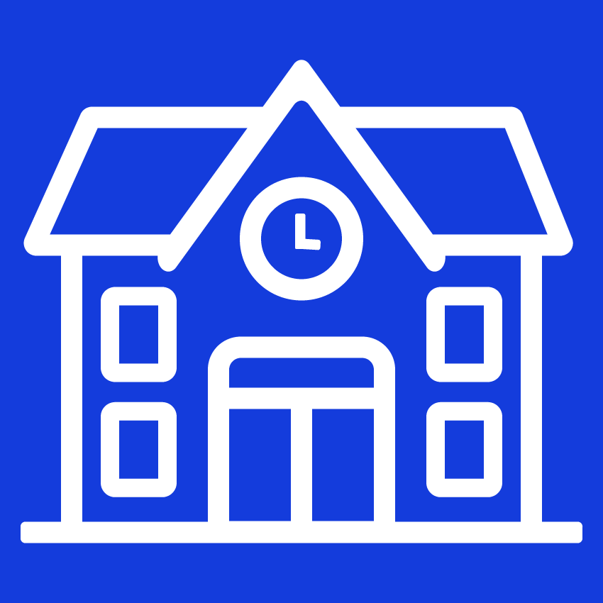 Icon Schulgebäude